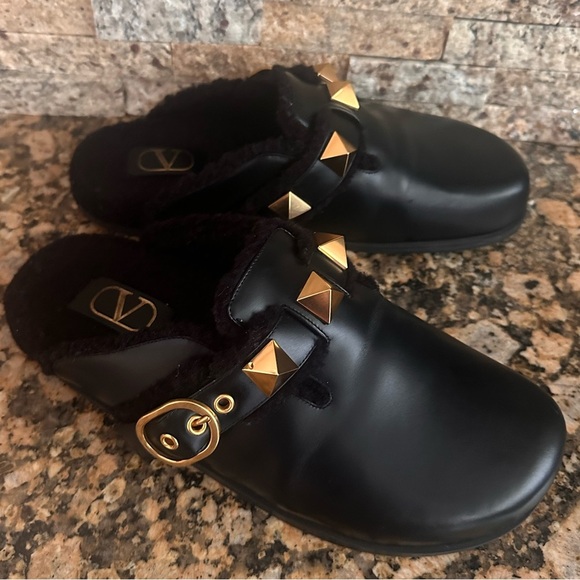 VALENTINO GARAVANI Roman Stud Sabot Mule - Picture 6 of 9